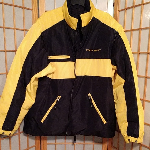 Dollzis: Black And Yellow Polo Jacket